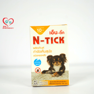 Thuốc nhỏ gáy trị ve rận cho chó N-tick